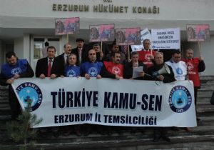 Kamu-Sen yine protesto etti